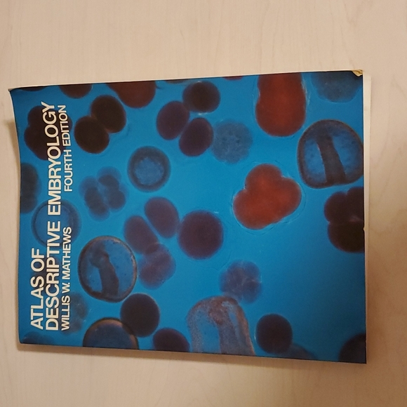 Atlas of Descriptive Embryology Fourth Edition by Willis W. Mathews - Picture 1 of 2